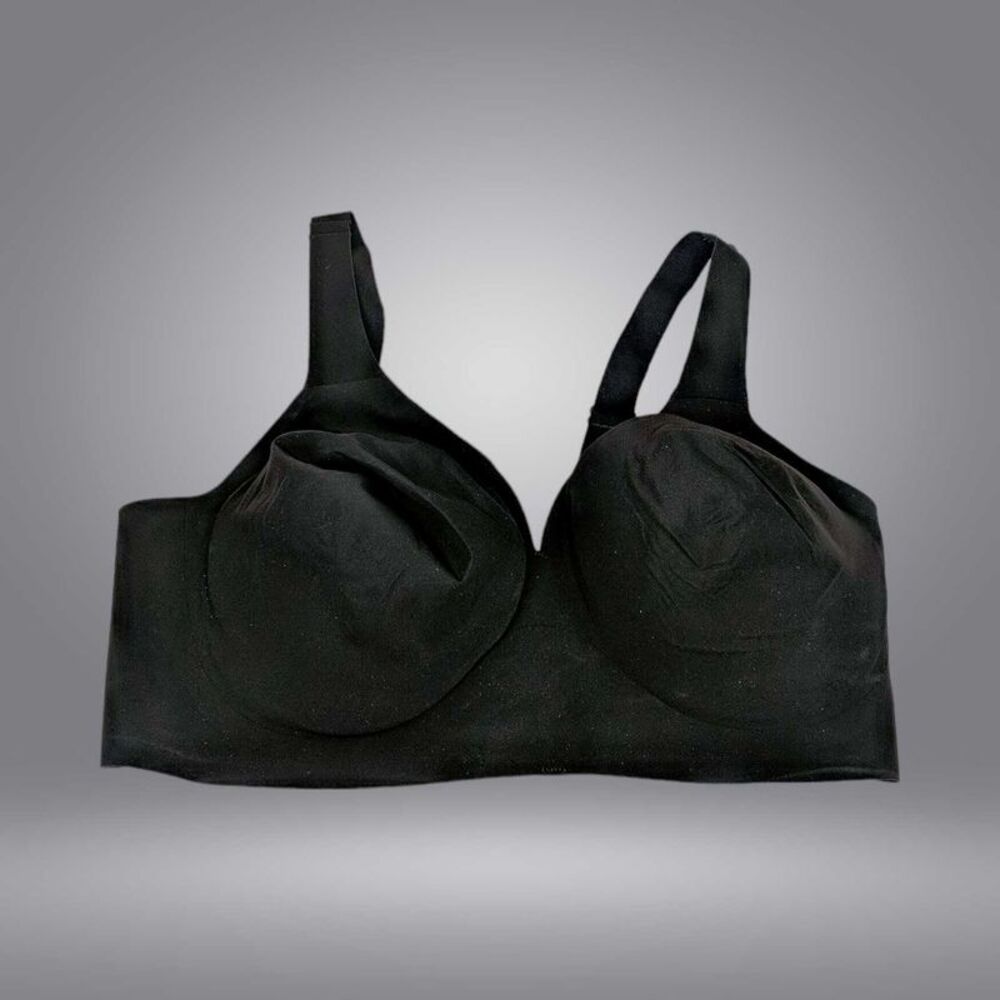 NWOT Evelyn & Bobbie Women's Bra Sz M Starlette Plunge Black A638763